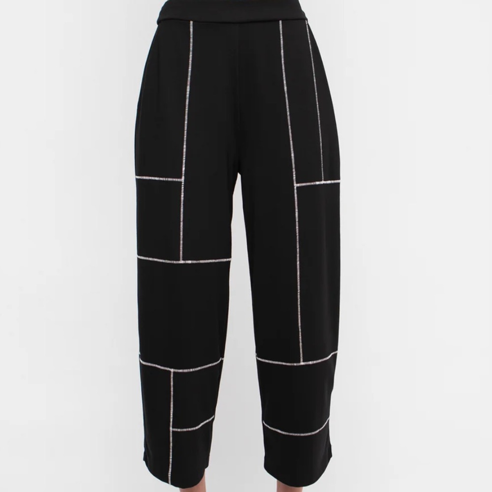 OZAI N KU SENECA PANTS, BLACK size XS NWT - Picture 2 of 5
